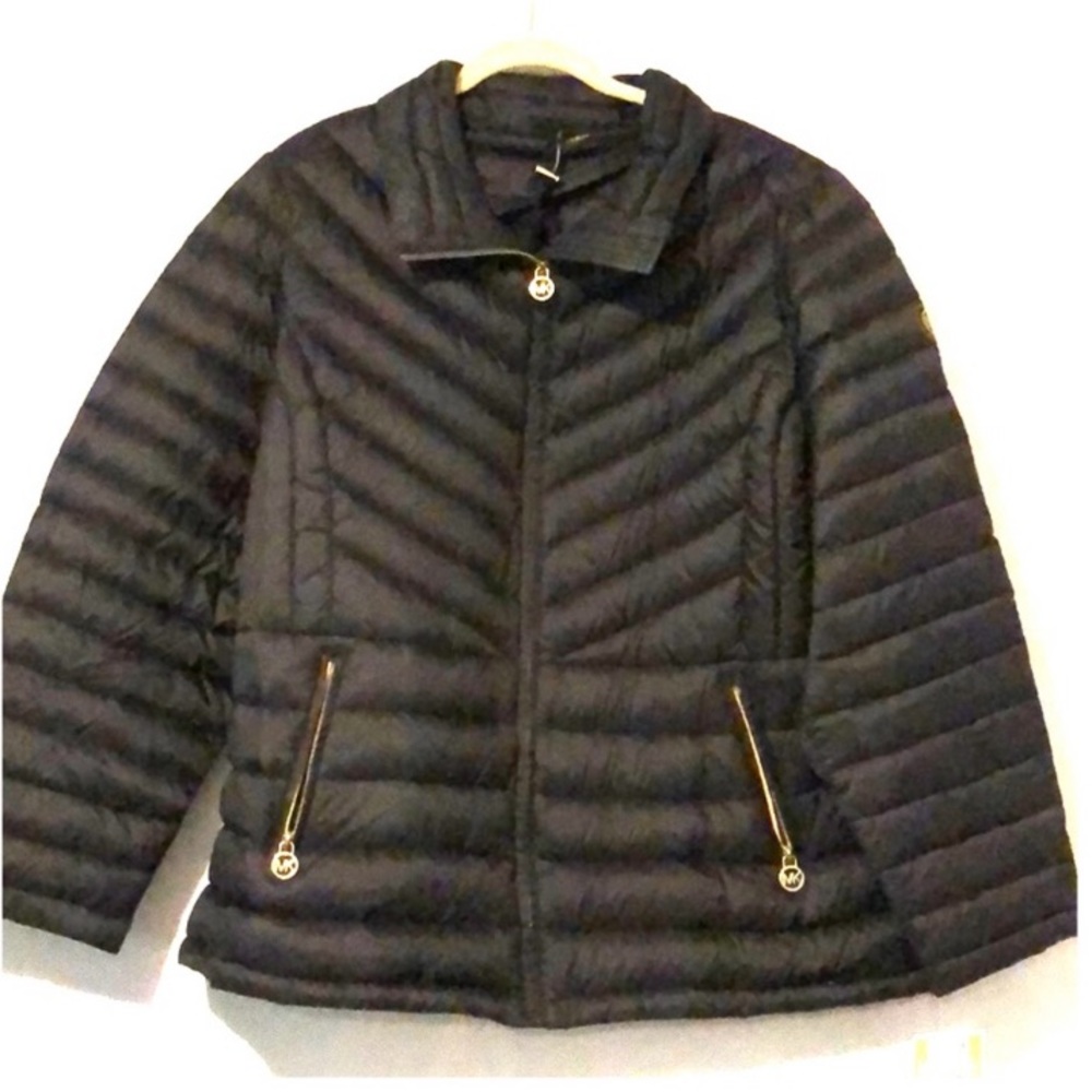 Michael Kors packable down jacket